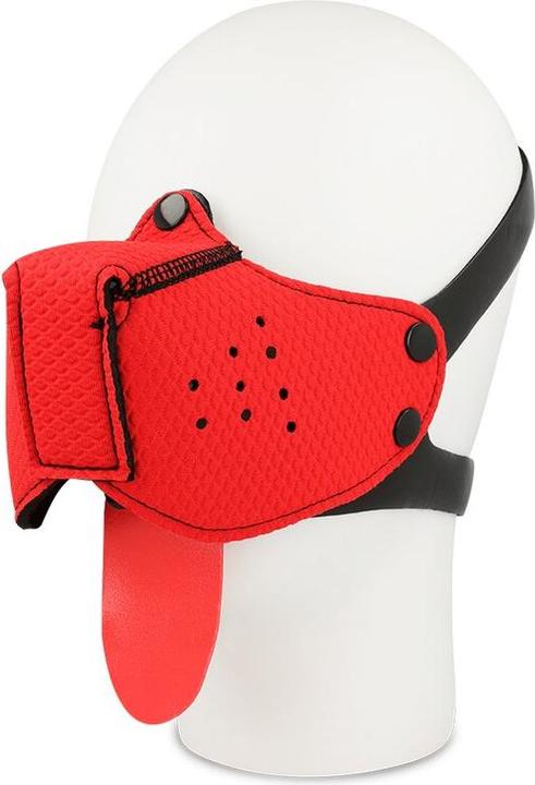 Produktbild Ohmama Fetisch Hunde Maulkorb - Rot