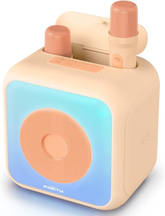 Produktbild Bigben PARTY Karaoke - BT-Speaker-disco lighting-2 micros