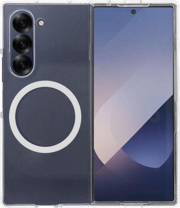 Actual product image OEM Back panel cover Case SBR2 for SAMSUNG Galaxy Z FOLD 6 clear (Galaxy Z Fold 6)