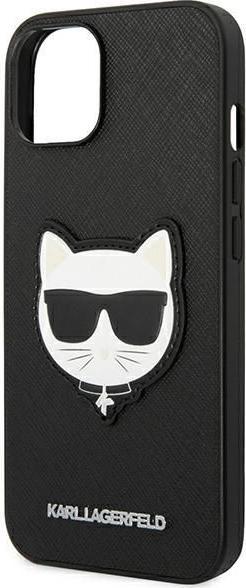 Actual product image Karl Lagerfeld Hard Cover Choupette Head Case Black, for iPhone 14, KLHCP14SSAPCHK (Apple iPhone 14)