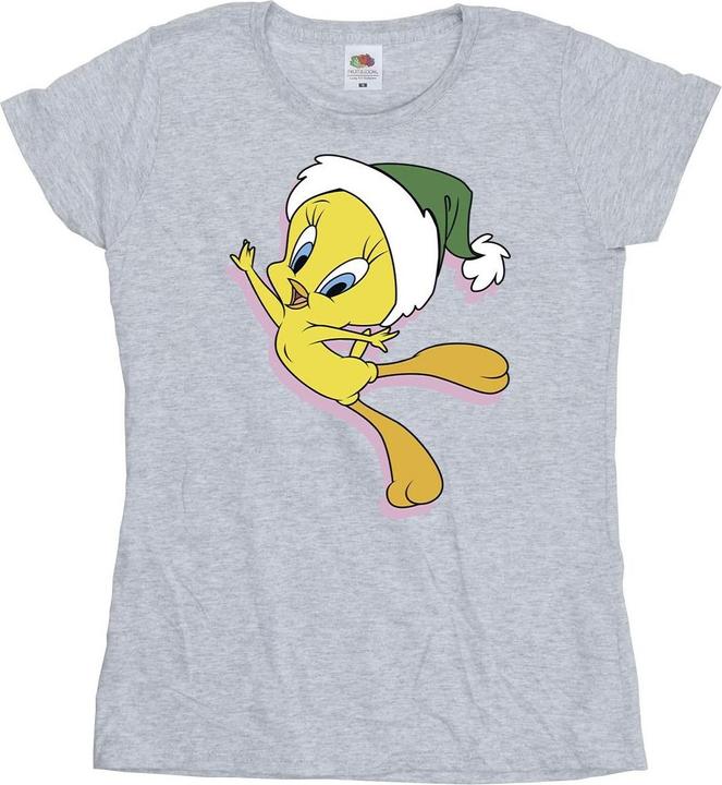 Immagine prodotto Looney Tunes Tweety Christmas Hat Maglietta Donna (S)