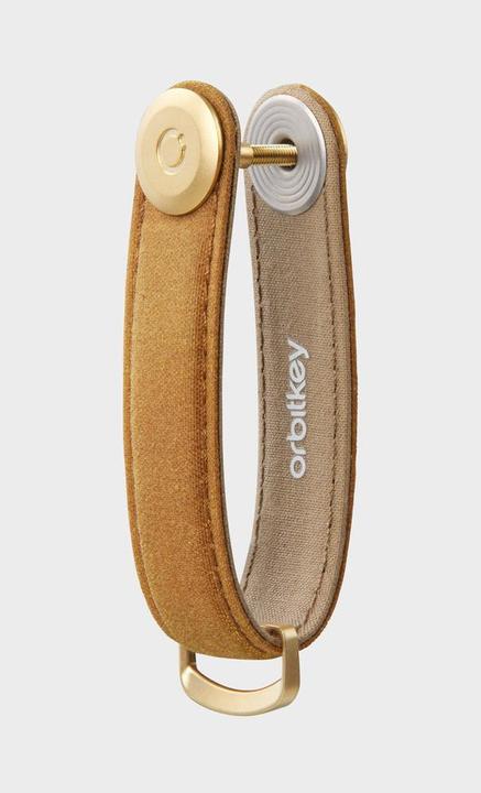 Orbitkey Waxed Canvas Key Organiser - Golden Sand