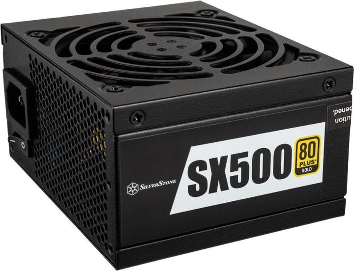 Actual product image Silverstone SST-SX500-G v1.1 SFX Power Supply 80 PLUS Gold, modular - 500 Watt (500 W)