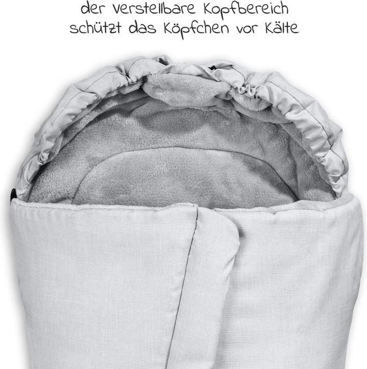 Produktbild Hauck Pushchair Footmuff Winter Grey