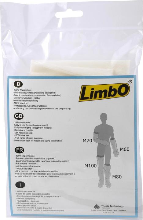 Immagine prodotto Limbo Guardia da bagno 66cm braccio sottile 25-29cm adulto impermeabile (Docce / Bagno)