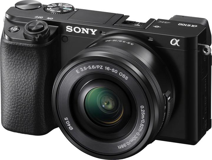 Actual product image Sony Alpha 6100 (16 - 50 mm, 24.20 Mpx, APS-C / DX)