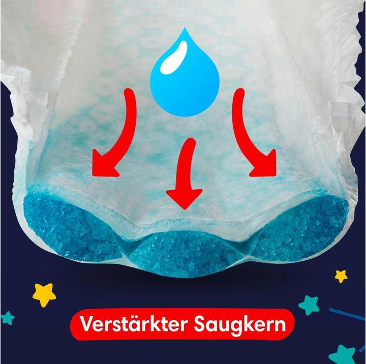 Image du produit Pampers Baby-Dry Night Pants (Taille 4, Pack mensuel, 180 pièce(s))