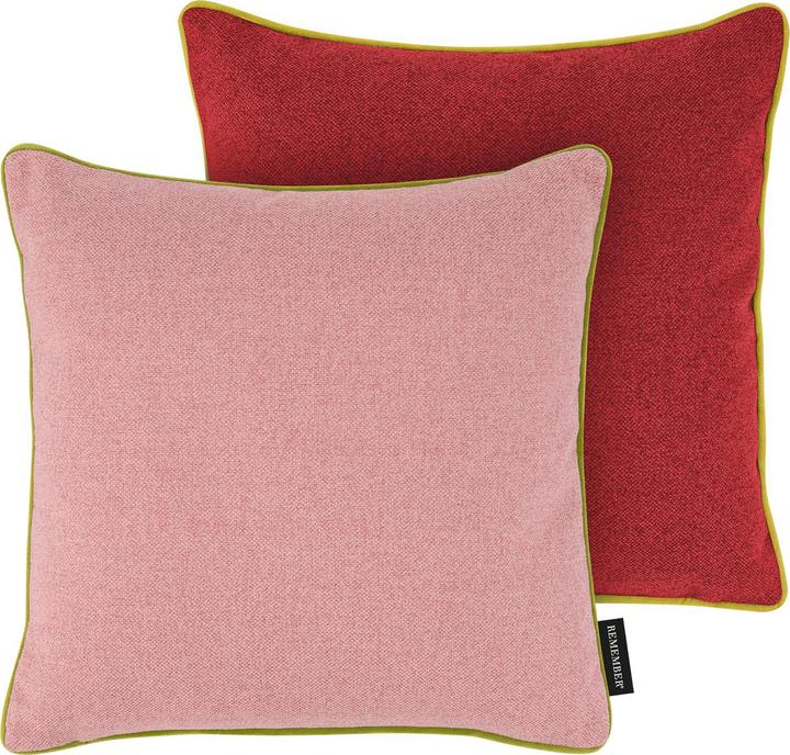 Remember Cranberry cushion (45 x 45 cm)