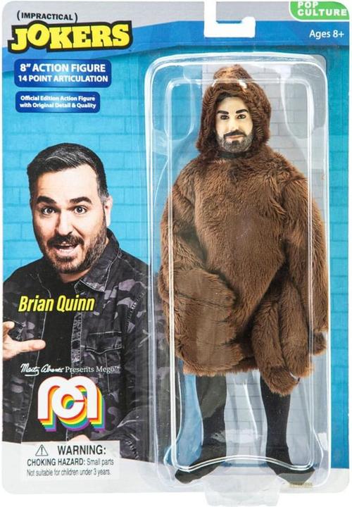 Actual product image Mego Impractical Jokers action figure Brian Quinn 20 cm