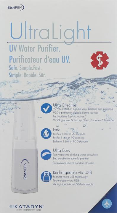 Produktbild Steri Pen UltraLight Traveller UV Wasserentkeimer