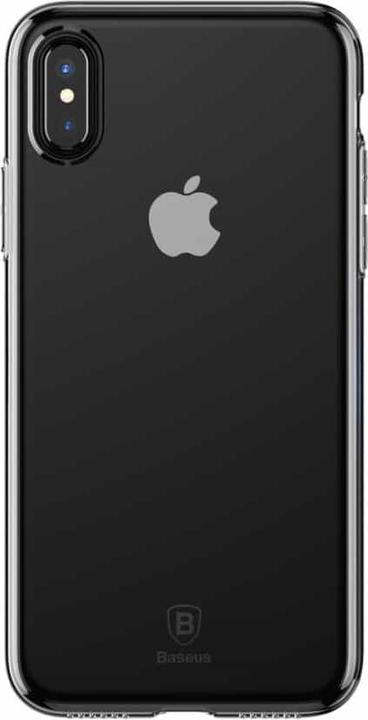 Produktbild Baseus iPhone XS / X Premium Super Slim Gummi Hülle TPU Transparent (Apple iPhone XS, Apple iPhone X)