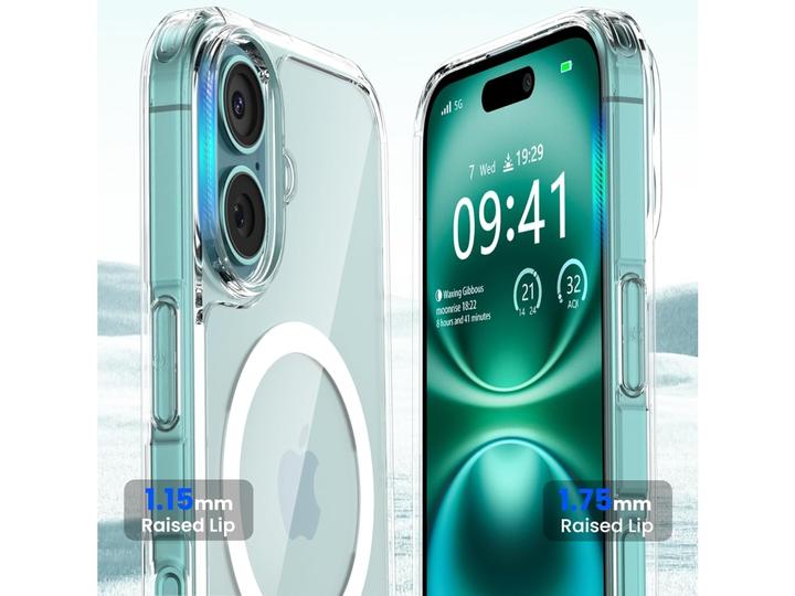Actual product image Screenguard Clear Case MagSafe (Apple iPhone 16)