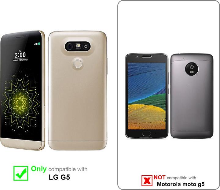 Image du produit Cadorabo Chaîne de téléphone portable pour LG G5 Necklace Coque