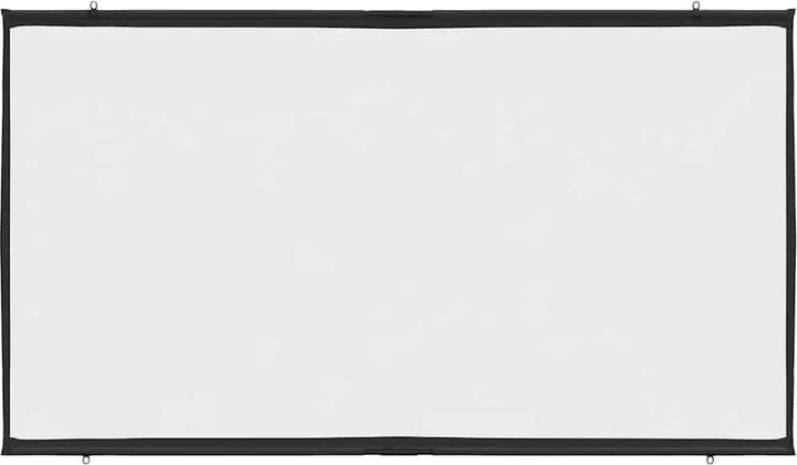 Actual product image VidaXL Projector screen Wall-mounted 100 inch 16:9 projection screen Screen (100", 16:9)