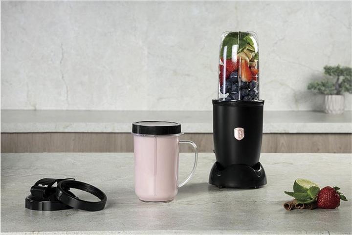 Actual product image BerlingerHaus Multifunction blender with touch control, ice crusher, black rose gold, 400 W (400 W)