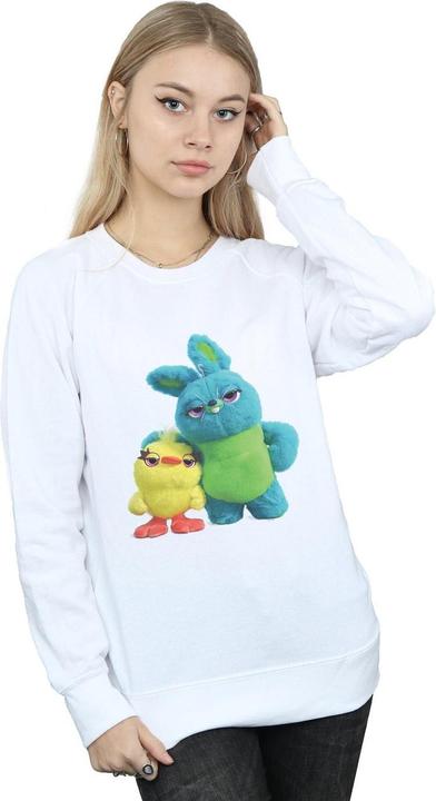 Actual product image Disney Womens/Ladies Toy Story 4 Ducky And Bunny Sweatshirt (XXL)