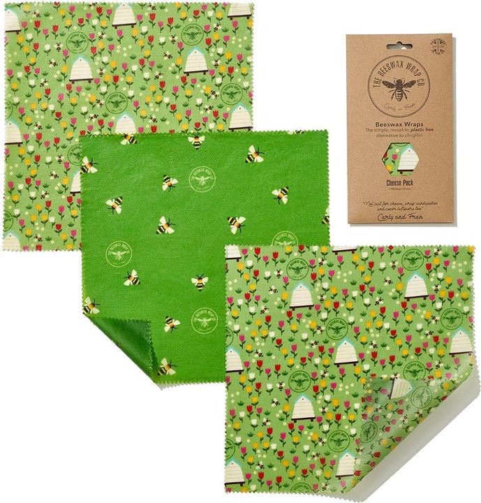 Actual product image The Beeswax Wrap Co. Beeswax Wipes (3 x)