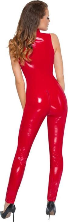 Productafbeelding Black Level Vinyl jumpsuit rood M (M)