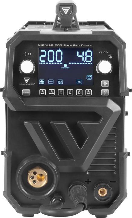 Actual product image Stahlwerk Welding machine MIG MAG 200 Spot Puls Pro Digital fully equipped 200 A