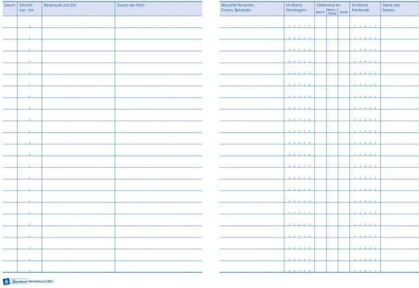 Image du produit Avery Carnet de route (A5, Quadrillé, Couverture souple)