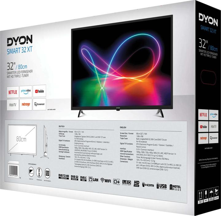 Produktbild Dyon Smart 32 XT (32", LED, HD ready)