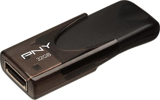 Produktbild PNY Attache 4 (2-Pack) (32 GB, USB 2.0, USB-A)