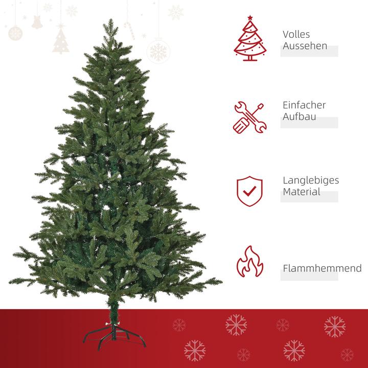 Image du produit Homcom Arbre de Noël artificiel (180 cm)