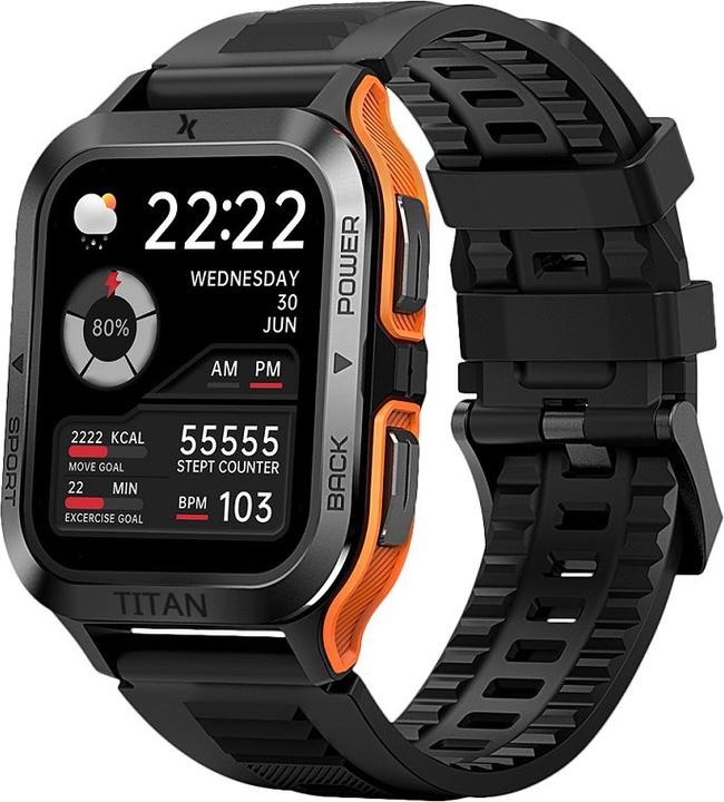 Immagine prodotto Maxcom Smartwatch Fit FW67 Titan pro arancione (44 mm)