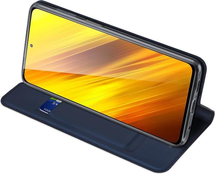Image du produit Dux Ducis Xiaomi Poco X3 - Etui Flip Folio bleu foncé (Xiaomi Poco X3 NFC)