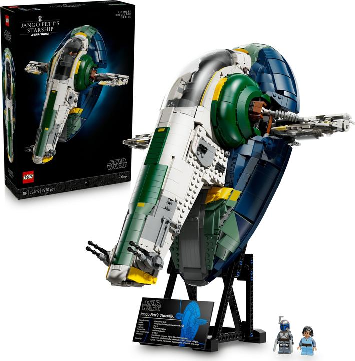Produktbild LEGO 75409 Jango Fetts Sternenschiff der Firespray-Klasse (75409, LEGO Star Wars)