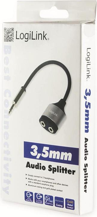 Produktbild LogiLink Audio Splitter (Klinkenadapter)