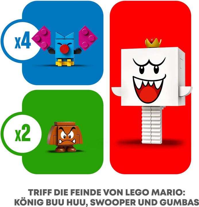Actual product image LEGO SUPER Mario King Boo and The Haunted Yard (71377, LEGO Super Mario)