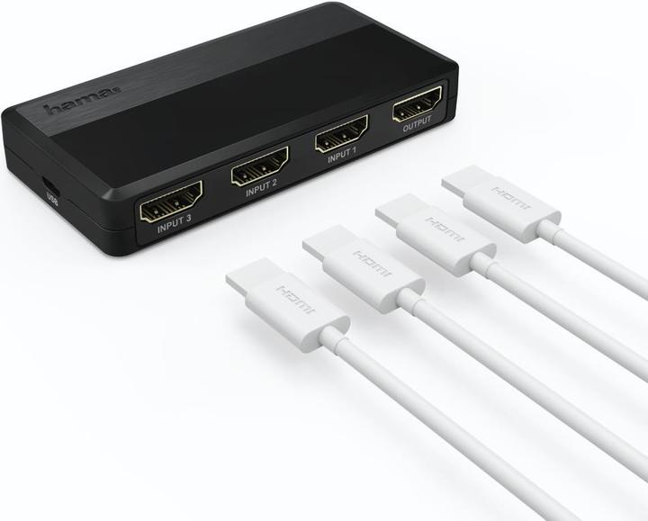 Immagine prodotto Hama Interruttore HDMI 3x1