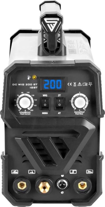 Produktbild Stahlwerk Schweissgerät DC WIG 200 ST IGBT Vollausstattung