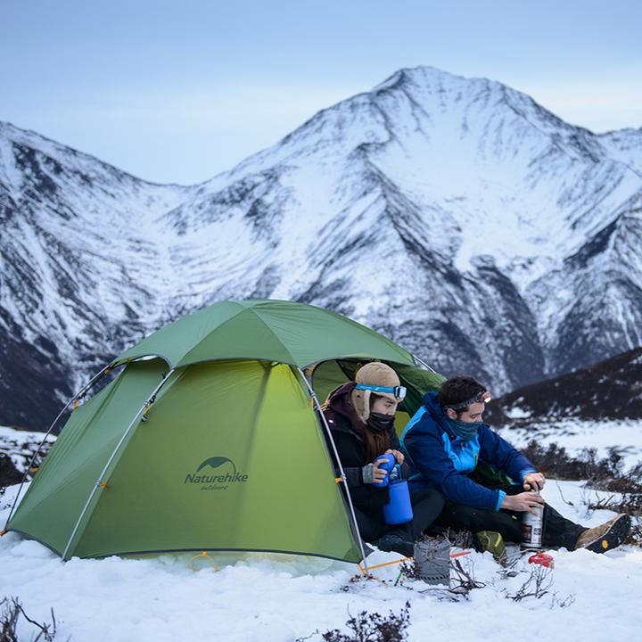 Productafbeelding Naturehike Cloud Peak 2 20d T-Zip tent nh17k240-y-groen (2.50 kg, 2 personen)