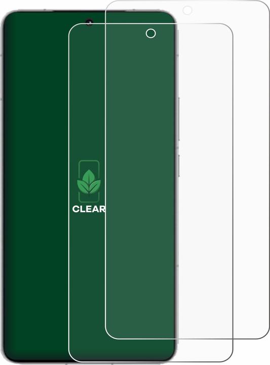 Productafbeelding ScreenLeaf Beschermfolie duurzame screenprotector screenprotector folie helder transparant (2 Stuk, Vivo IQOO)