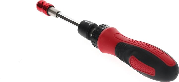 Actual product image Gedore Red Ratchet screwdriver Telescopic blade