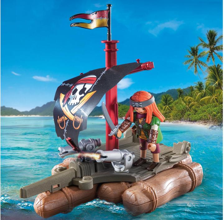 Actual product image Playmobil Recovering treasure on a pirate raft (71794, Playmobil Pirates)