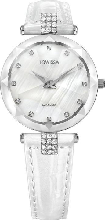 Jowissa Rhinestone à facettes (Montre analogique, 30 mm)