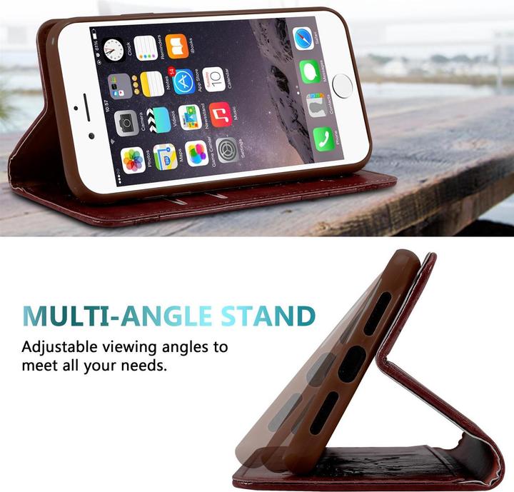 Actual product image Cadorabo Book cover with ornaments (Apple iPhone 6 Plus)