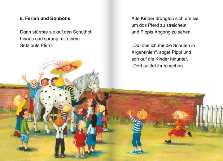 Immagine prodotto Pippi Langstrumpf. Kunterbunte Geschichten (Tedesco, Astrid Lindgren, Angelo Reatrino, Cäcilie Heinig, 2024)