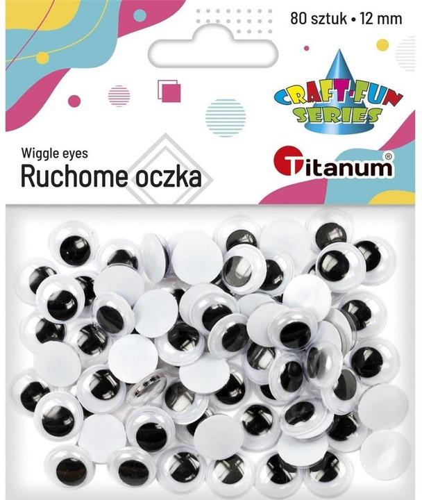 Titanum Augen ohne Kleber und Wimpern 18mm 80 Stk