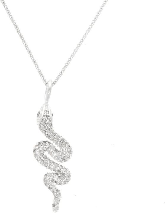 Produktbild Thomas Sabo Kette Schlange mit Zirkonia AIR-KE1207-051-14 (925 Sterling Silber, 42 cm)