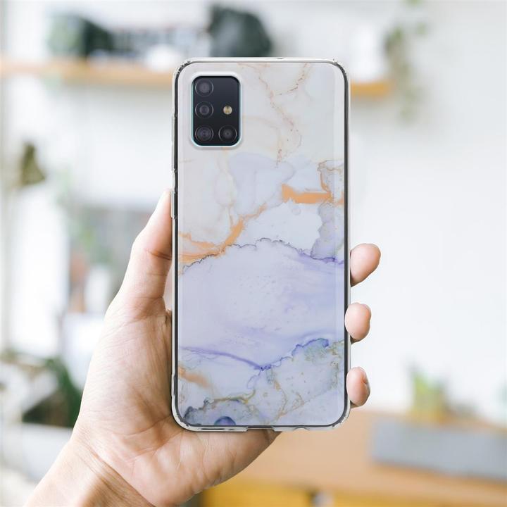 Actual product image Cadorabo IMD TPU Colorful Marble Cover (Samsung Galaxy M40s)