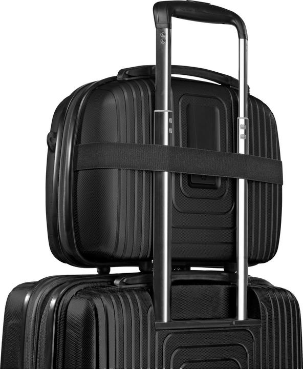 Actual product image Redolz Essentials 14 4-wheel suitcase set + beauty case 4 pcs. with stretch fold (264 l, XL (from 140l))