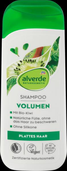 dm alverde Volume kiwi biologico menta mela biologico (200 ml, Shampoo liquido)