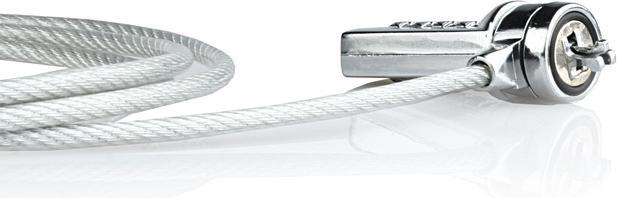 Actual product image Natec LOBSTER CODE cable lock metallic