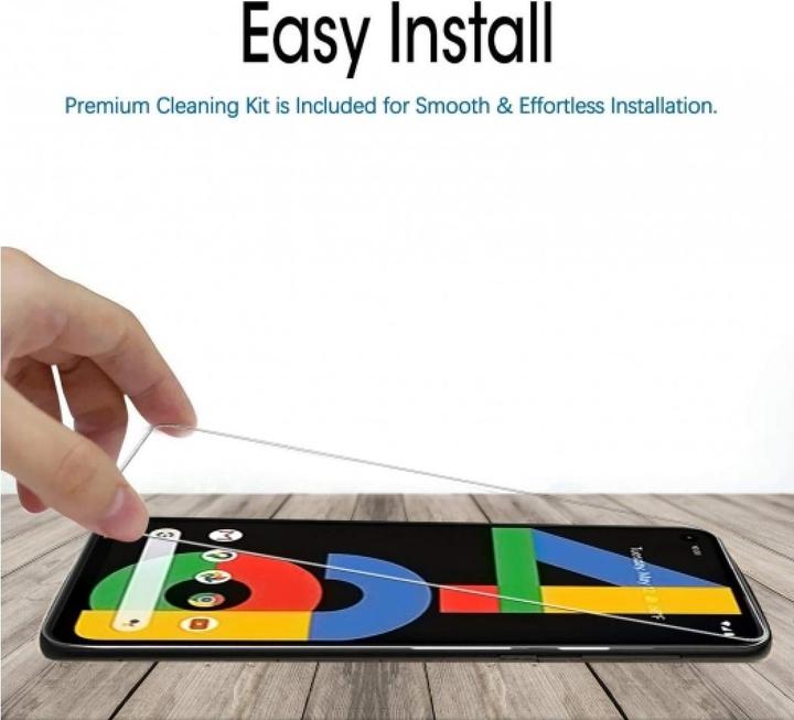 Produktbild Screenguard Google Pixel 4a 5G Panzerglas Schutzfolie Case Friendly Design (1 Stück, Google Pixel 4a 5G)