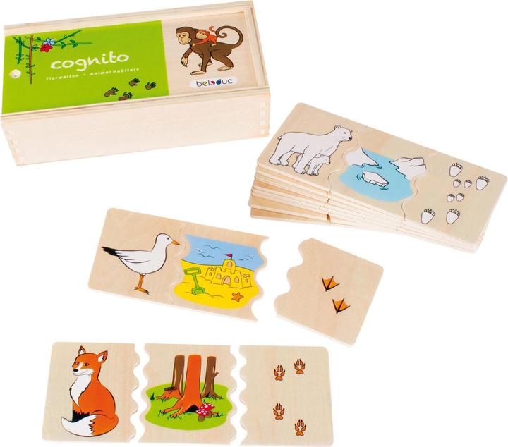 Produktbild Beleduc Cognito Tierwelten (20 Teile)