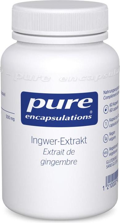 Pure encapsulations Pure Ingwer (60 Stück, Kapseln, 66 g)